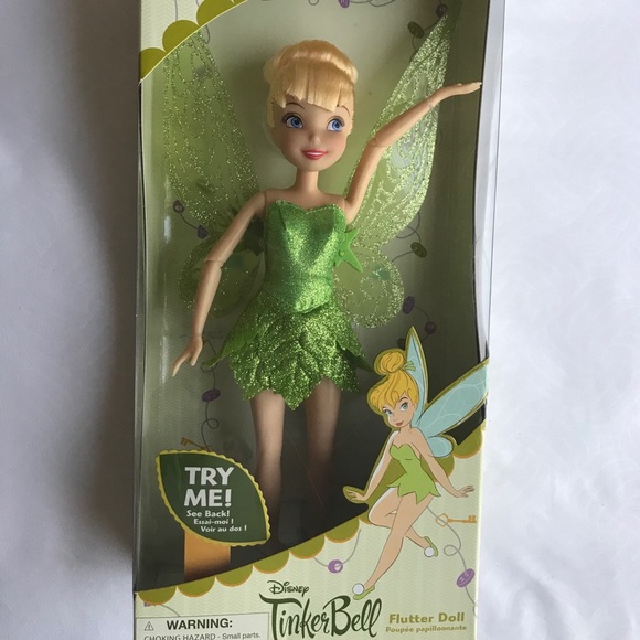 tinkerbell flutter doll